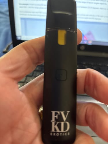 Customer photo review of FVKD THCA SUGAR DISPOSABLE | 3.5g.*