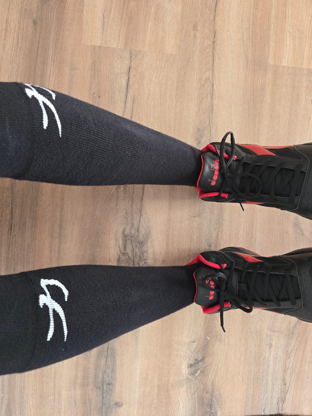 Customer photo review of Black Deadlift / Weightlifting Socks