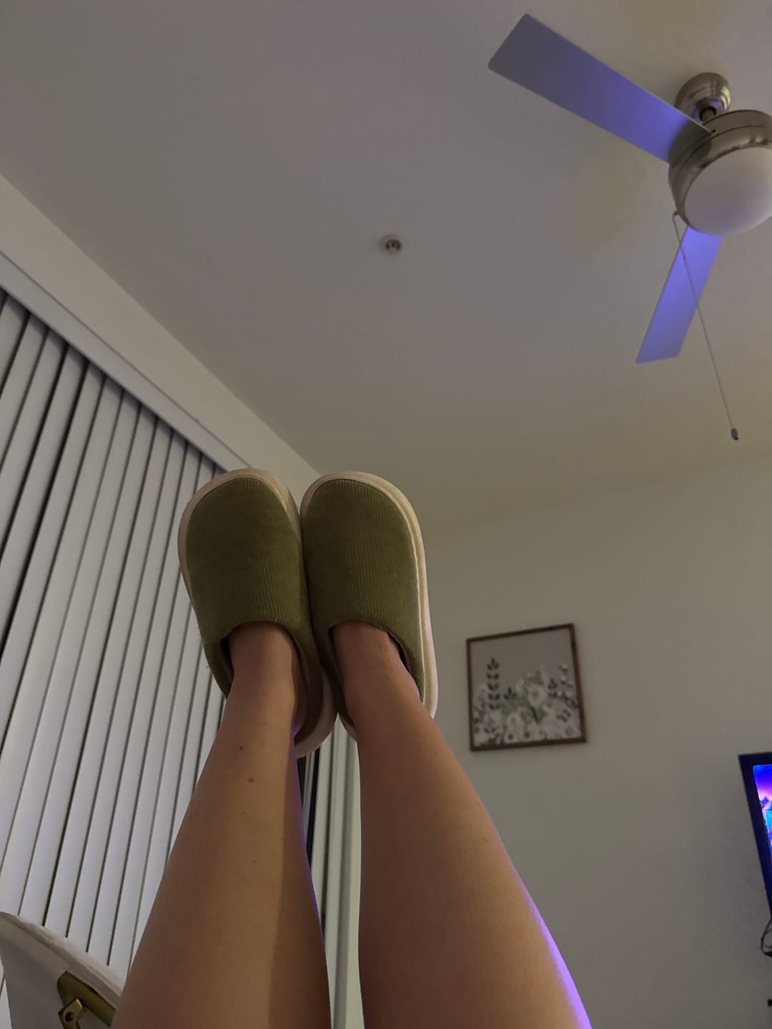 Customer photo review of Orthopedic Cozy Plush - Cloud Slides