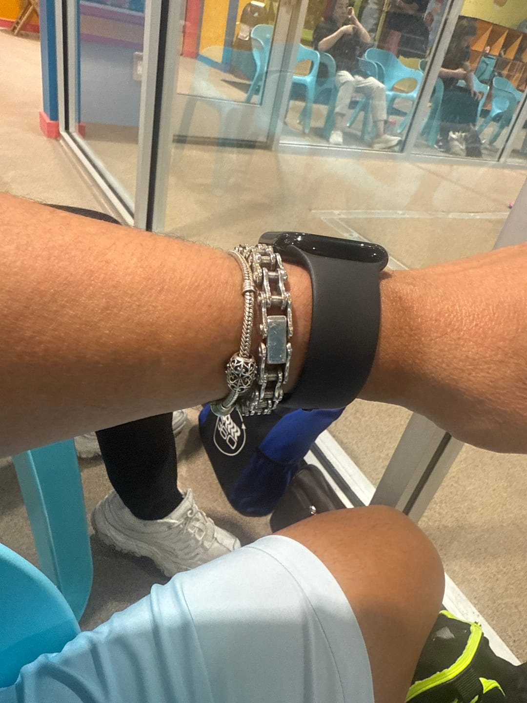 Customer photo review of Cycolinks Chain Link Extension Clasp