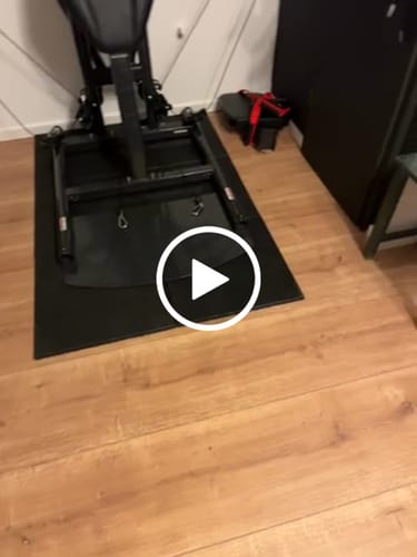 Customer video review of Granuflex Rubber Flooring - Gym Tile - 50cm x 50cm x 15mm