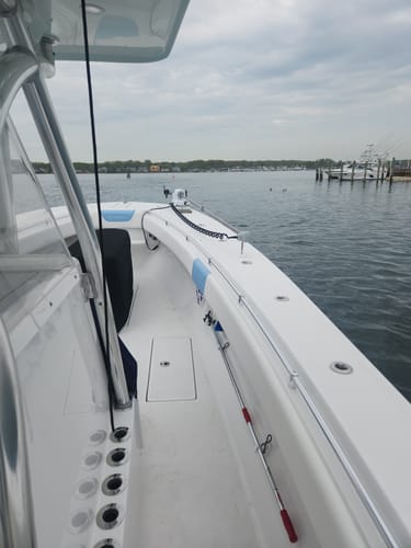Customer photo review of Sea Secure Trolling Motor Lock