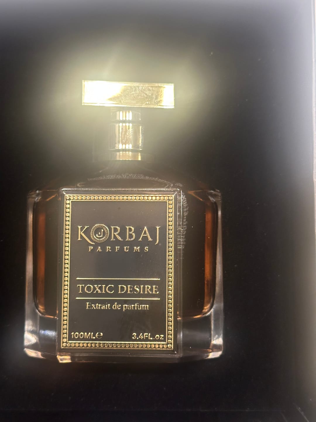 Customer photo review of TOXIC DESIRE 100ml + Free Sample Perfume Set