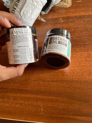 Customer photo review of Batana Natural Hair Growth Oil