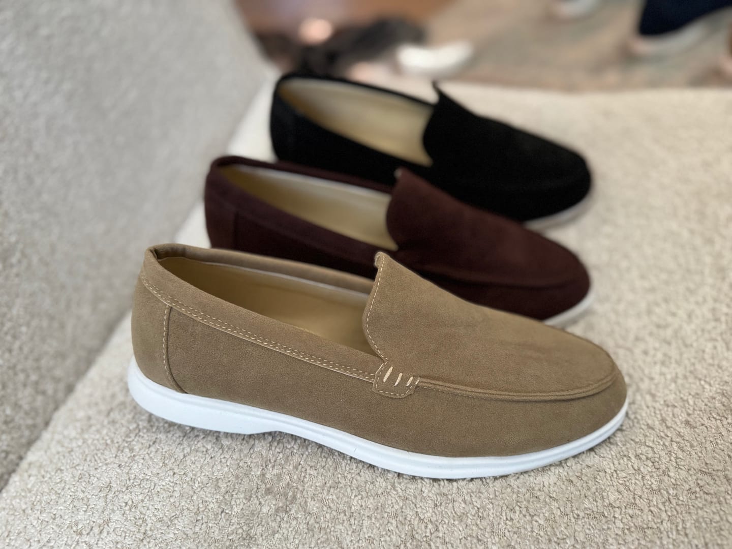 Customer photo review of Elegant Suede Loafers
