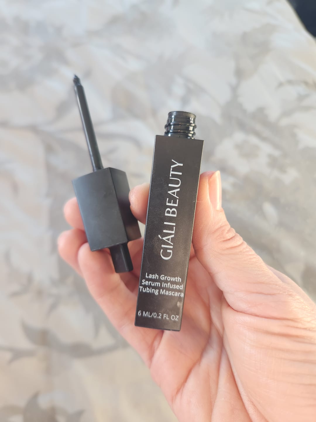 Customer photo review of Lash Growth Serum Infused Tubing Mascara – Giali Beauty