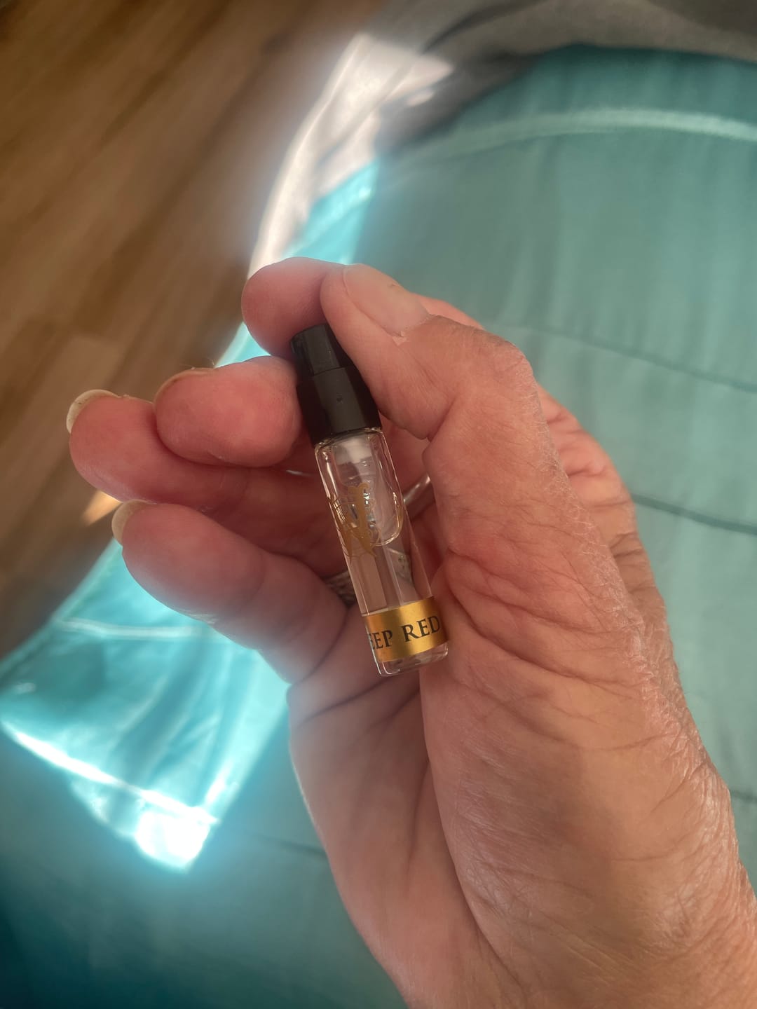 Customer photo review of Deep Red