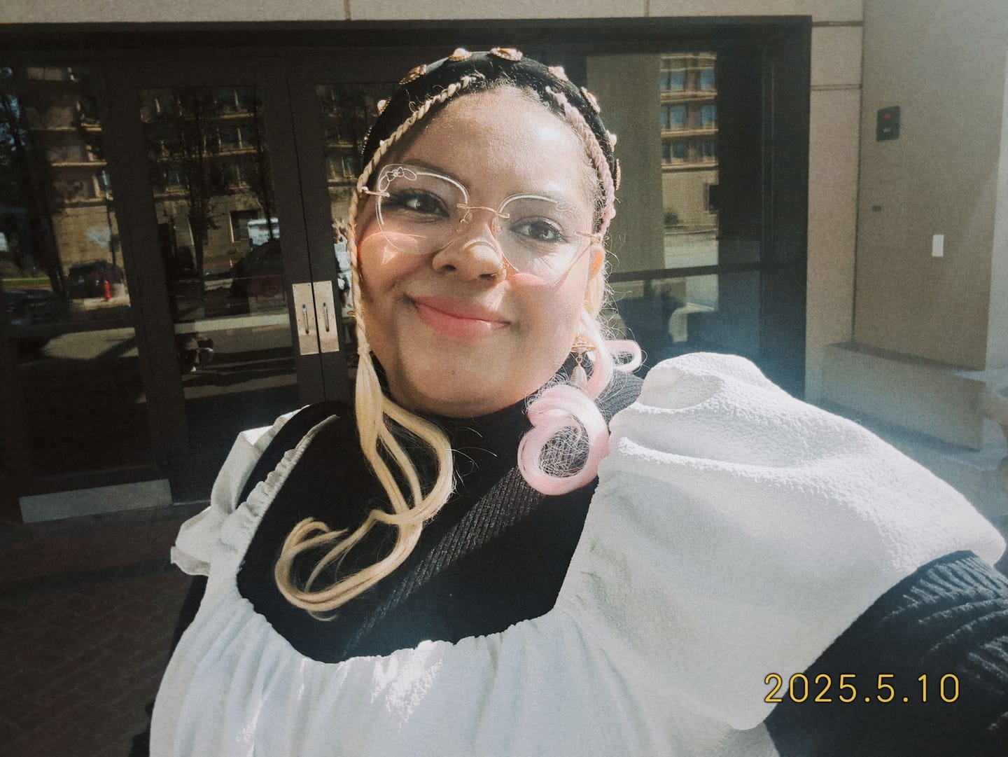 Customer photo review of Melo Eyeglasses
