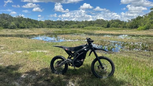 Customer photo review of Stage2, M2 72V Electric Dirt Bike