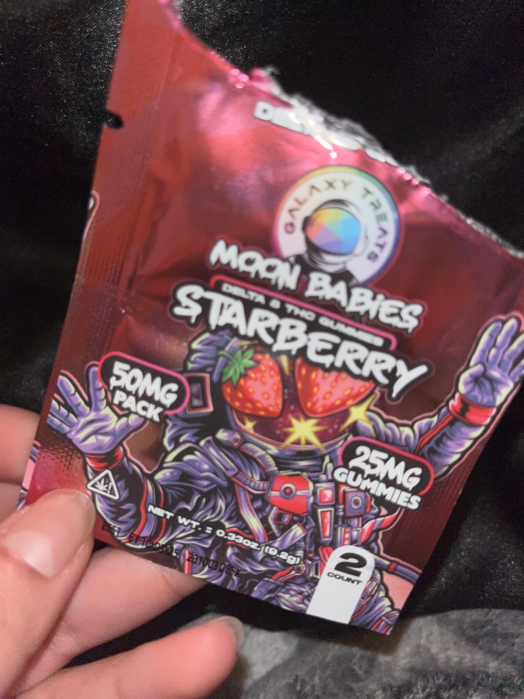 Customer photo review of Starberry D8 Gummies