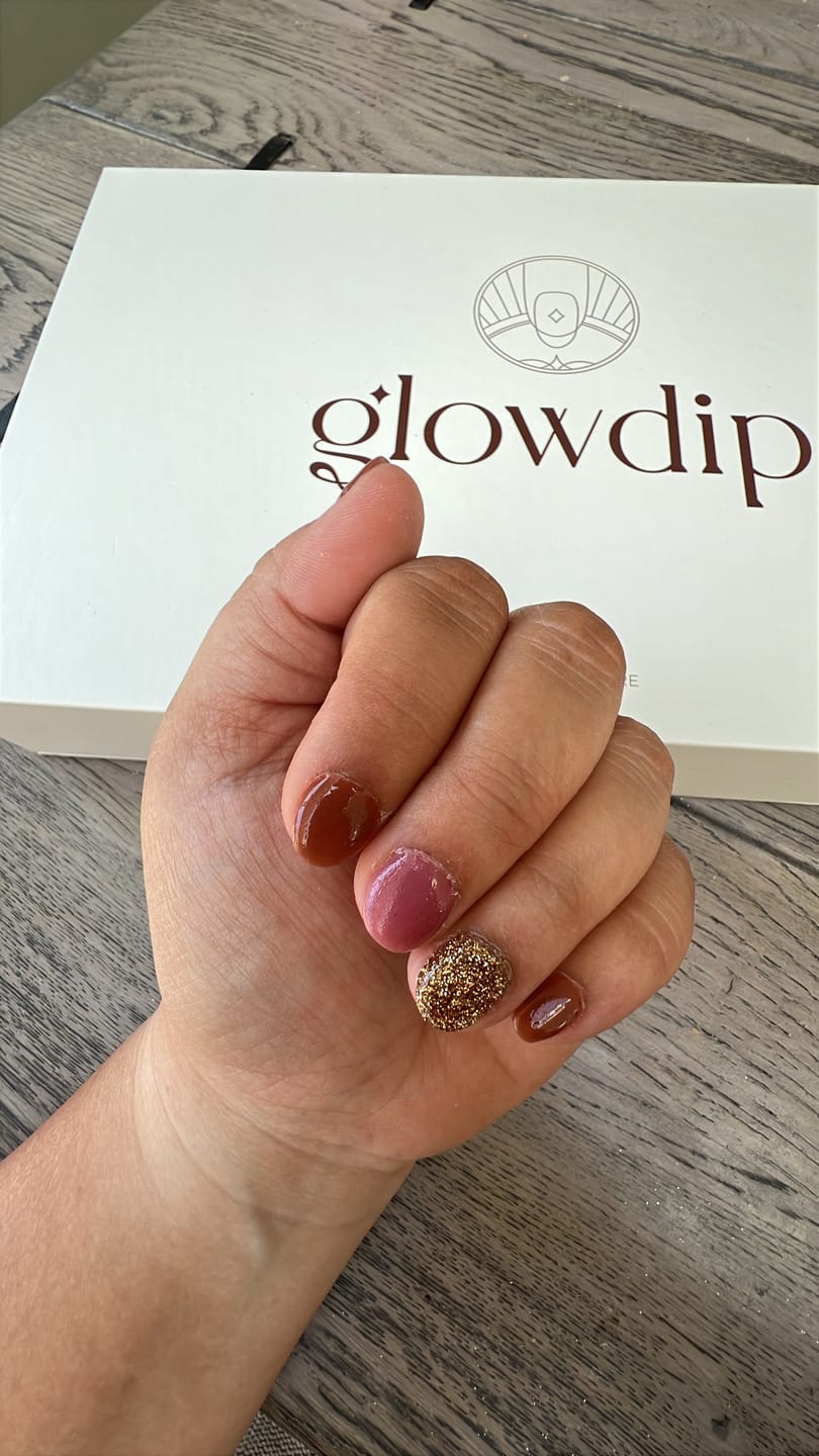 Customer photo review of Chocolate Moose Dipping Powder