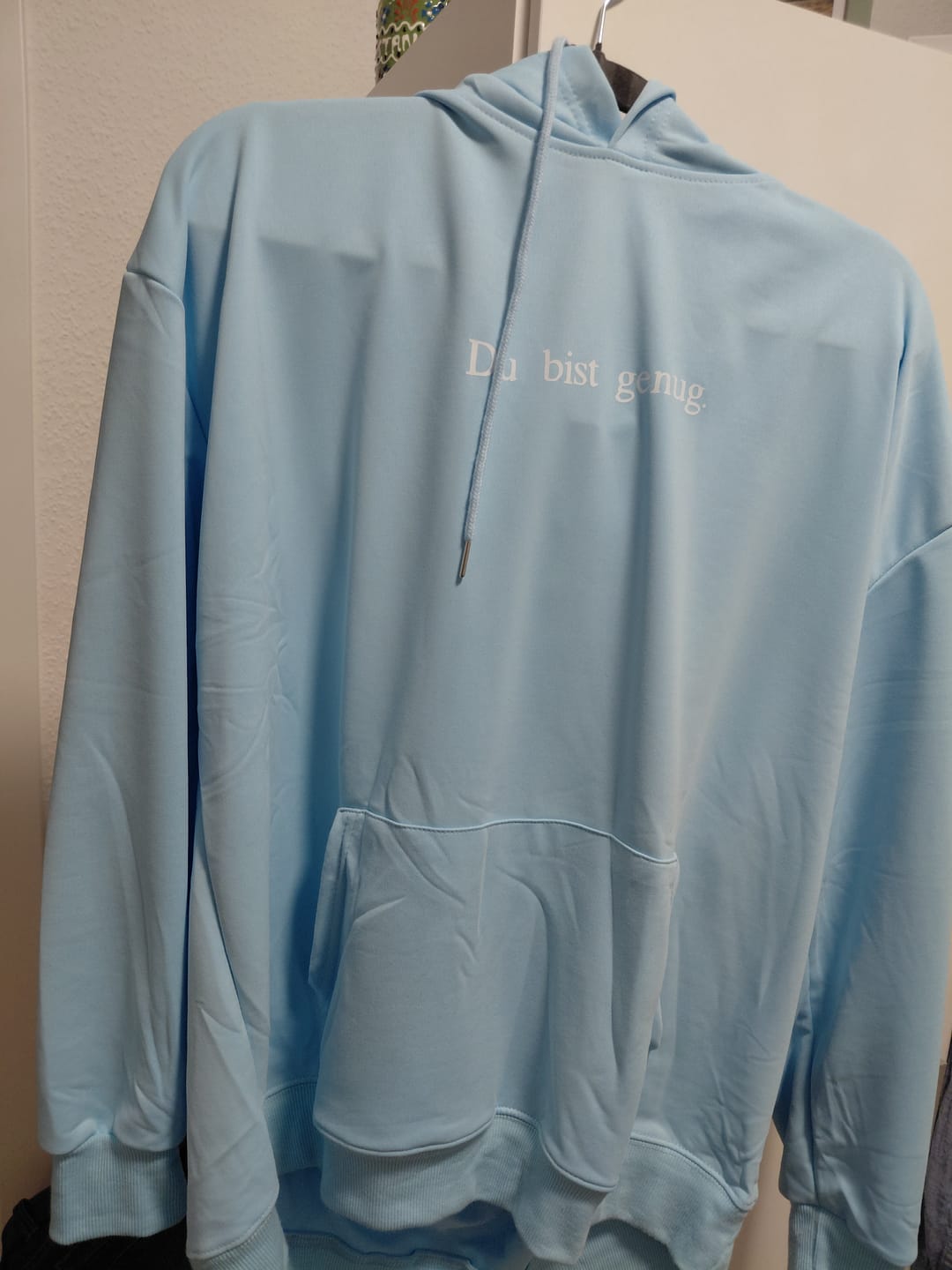 Customer photo review of Wertvoll Du™ Kapuzenpullover