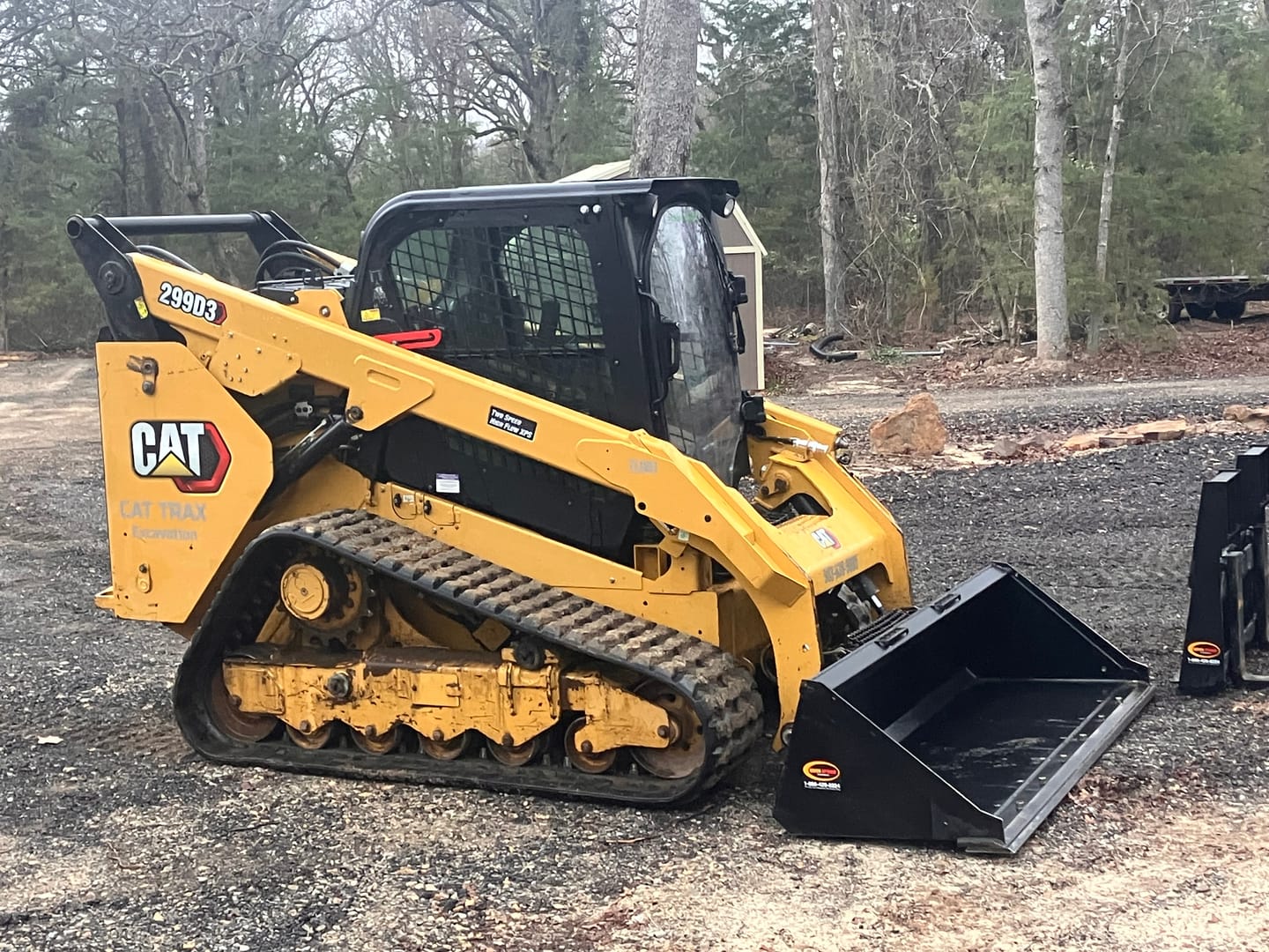Customer photo review of Quick Move HD - Low Profile Material Bucket