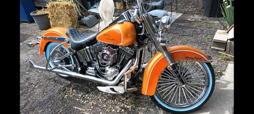 Customer photo review of #5 Pearl Orange Basecoat | One Off Custom Color