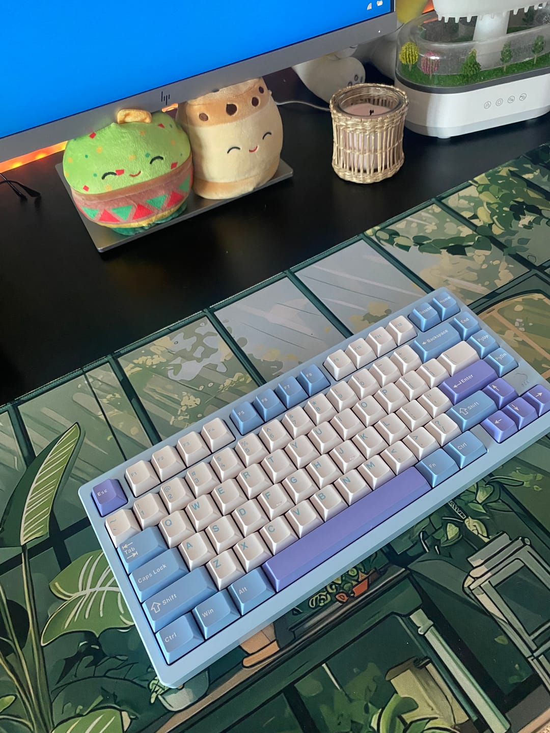 Customer photo review of WOBKEY Rainy 75 Alüminyum Mekanik Klavye