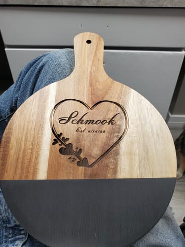 Customer photo review of AtomStack Kraft Dual-laser Engraver 20W Diode + 1.2W IR