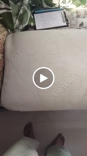 Customer video review of Frido Deep Sleep Pillow Cover