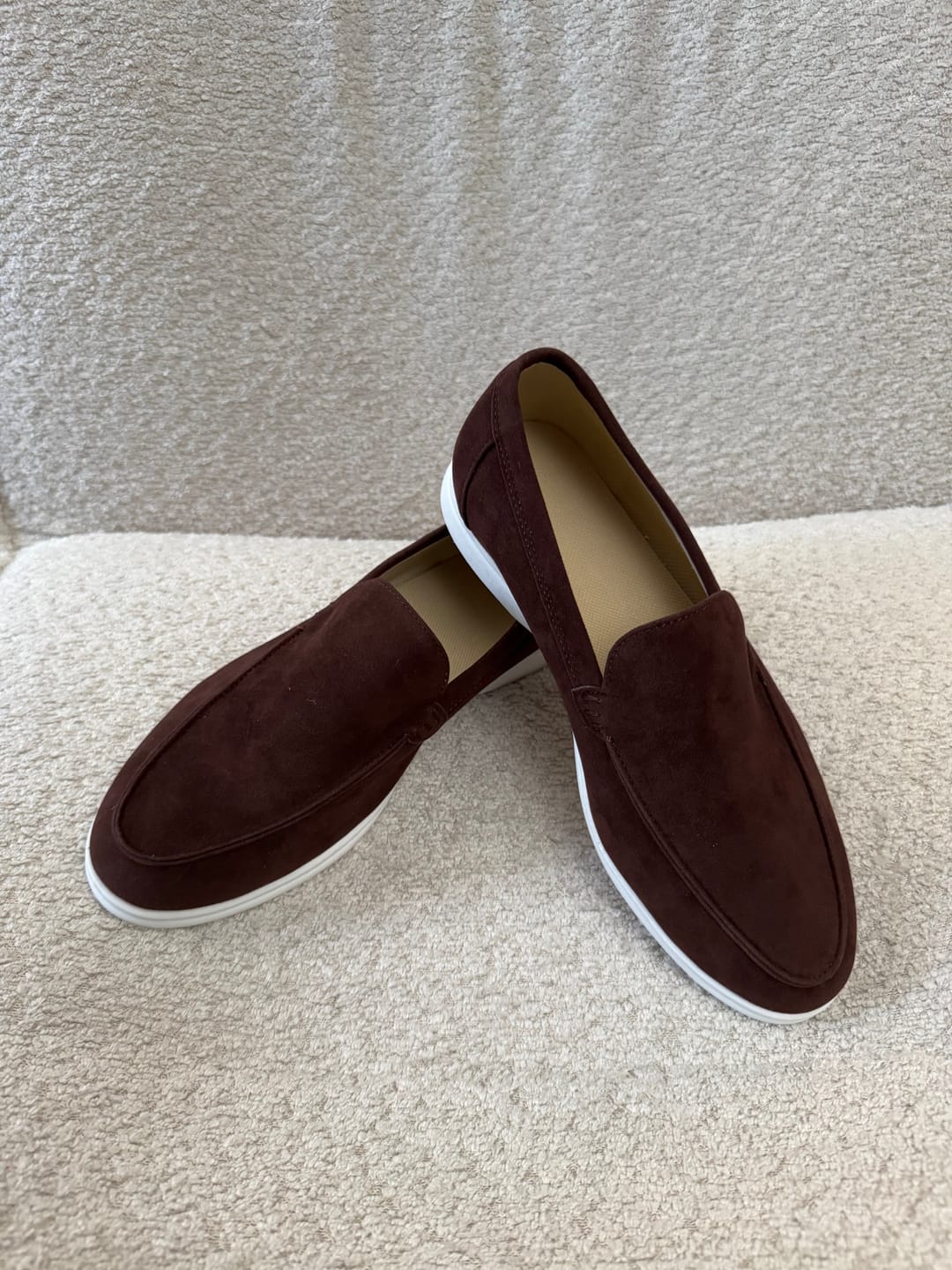 Customer photo review of Elegant Suede Loafers