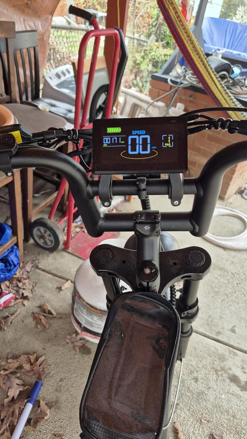 Customer photo review of Tamobyke V20 Electric Bike