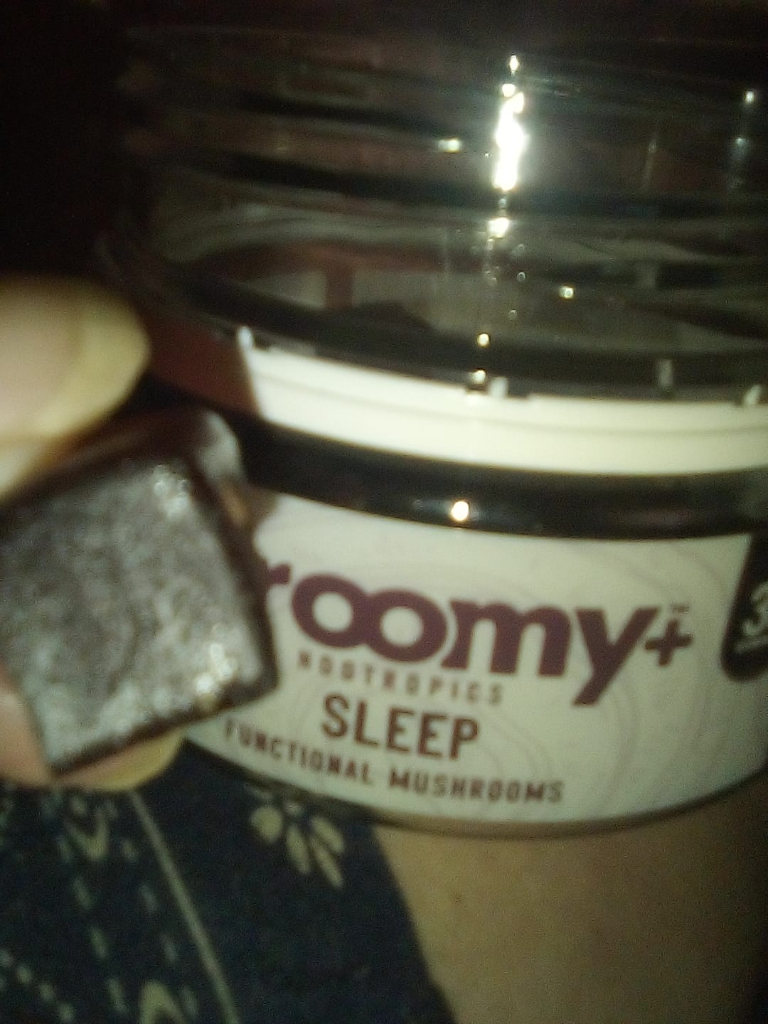 Customer photo review of Sleep: Reishi + Melatonin Gummies
