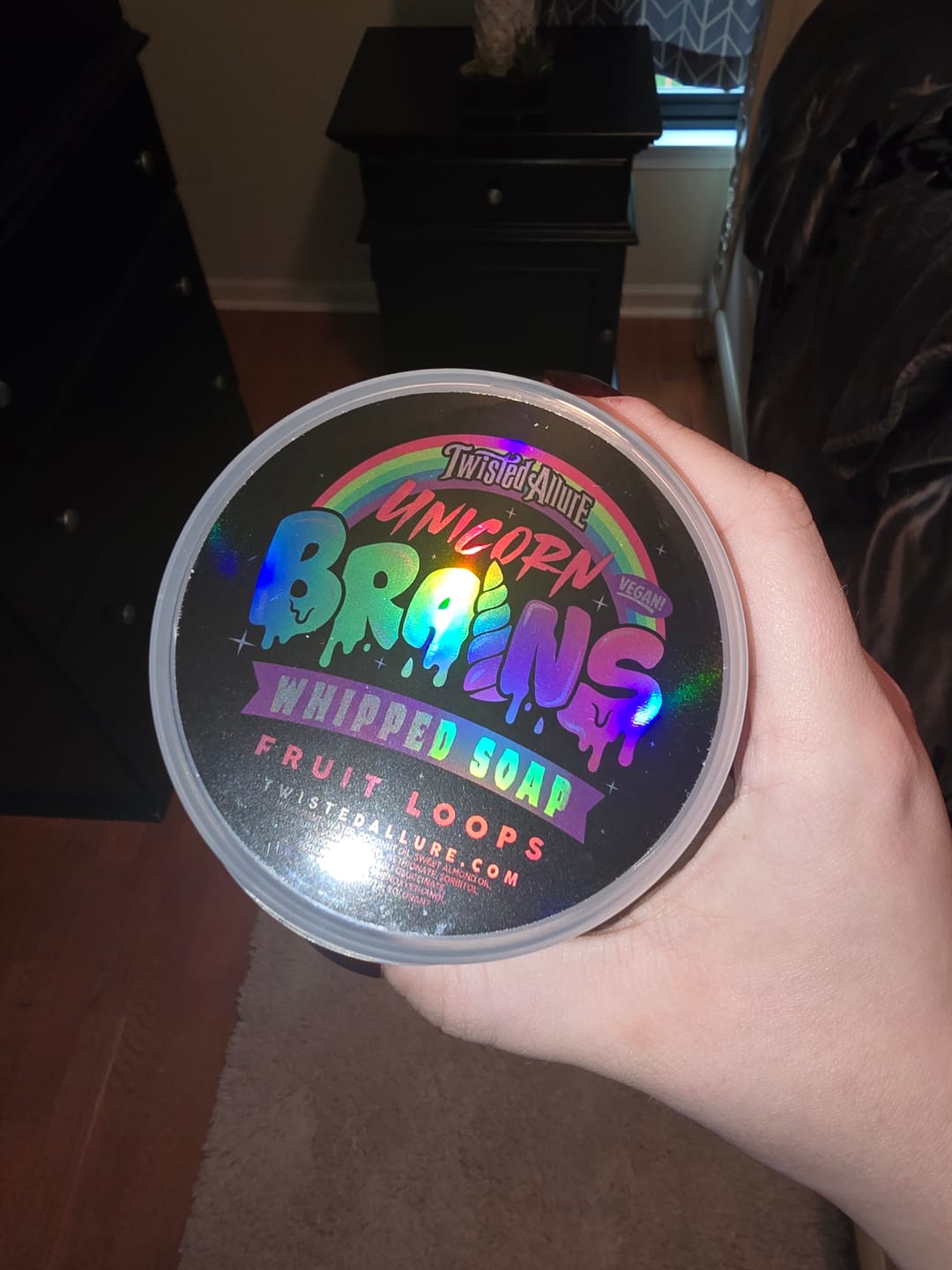Customer photo review of Unicorn Brains Whipped Soap