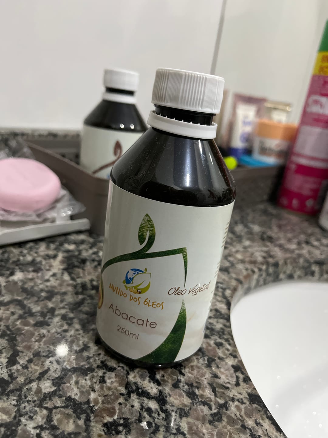 Customer photo review of Óleo de Abacate