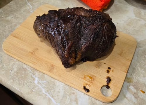Reseña con foto de un cliente sobre Kit Picaña al Tuétano