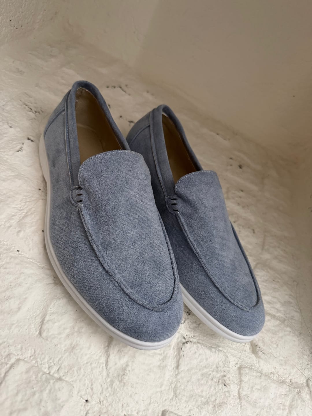 Customer photo review of Elegant Suede Loafers