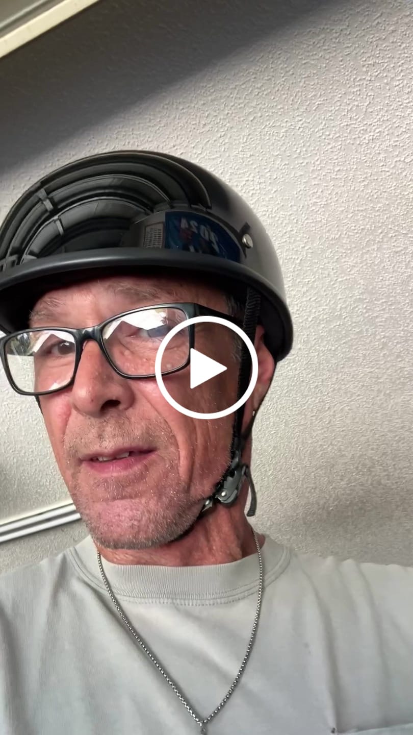 Customer video review of Smallest Lightest SOA DOT Beanie Helmet / Gloss Black