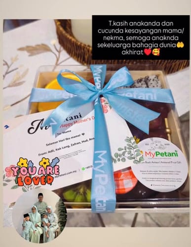 Customer photo review of Dusun Signature Fruit Grazing Platter [Malaysia]