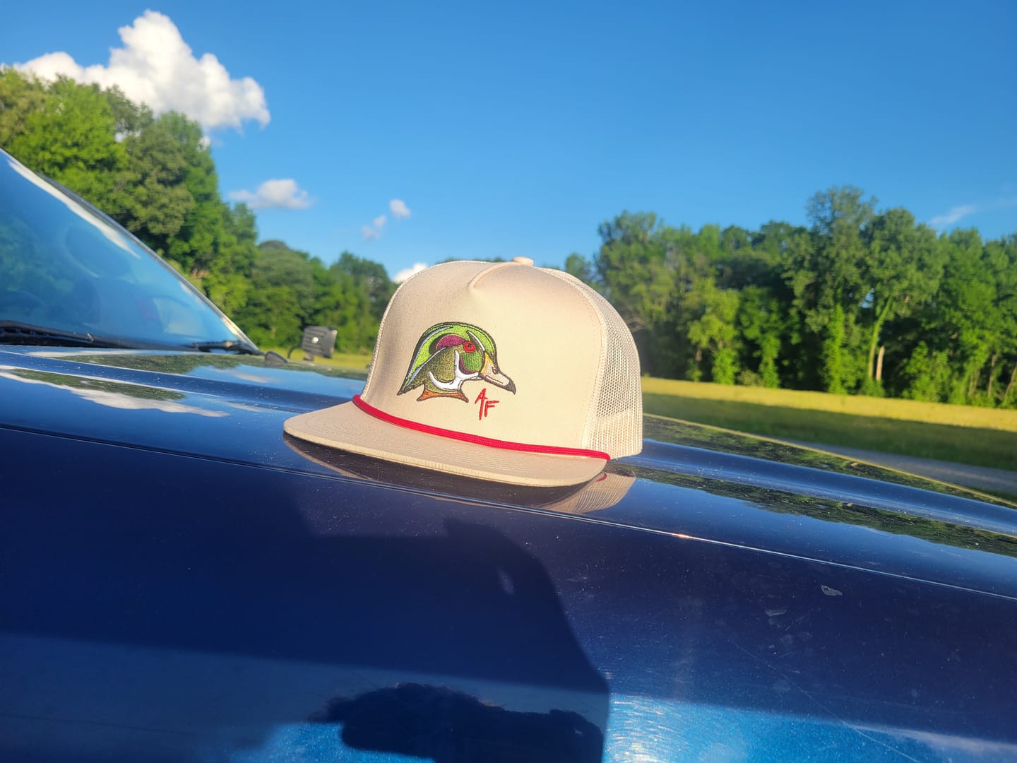 Customer photo review of Wood Duck Head — Off White Rope