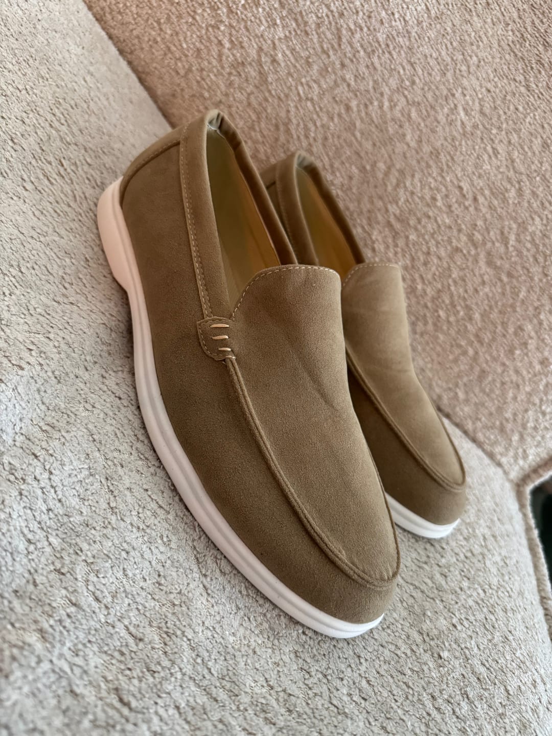 Customer photo review of Elegant Suede Loafers
