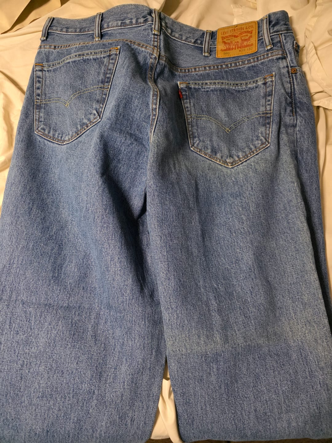 Customer photo review of Pantalon Levis 560 Recto 38x32 Azul (Usado)