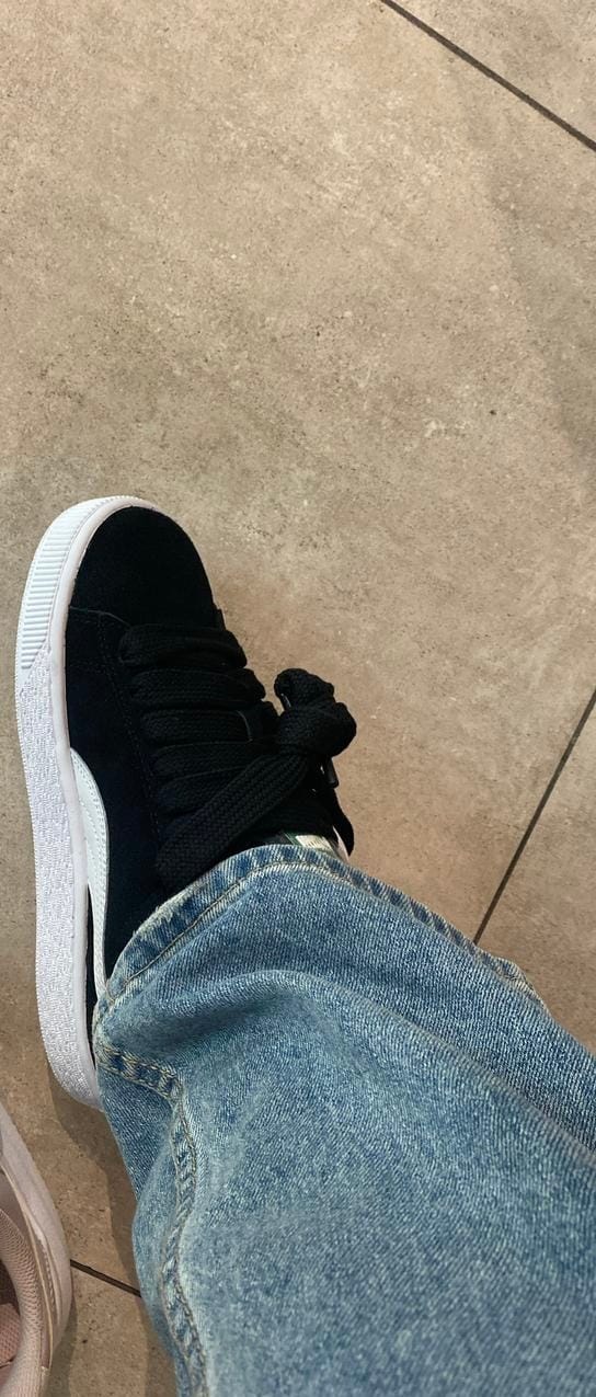 Customer photo review of Zapatilla Puma Suede XL Cadete Negro