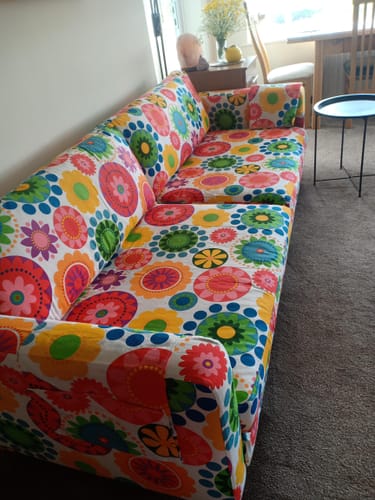 undefined review of Karlstad 3 Seat Sofa Bed Cover, 3 Seater Sleeper Sofa Cover image 1 out of 2