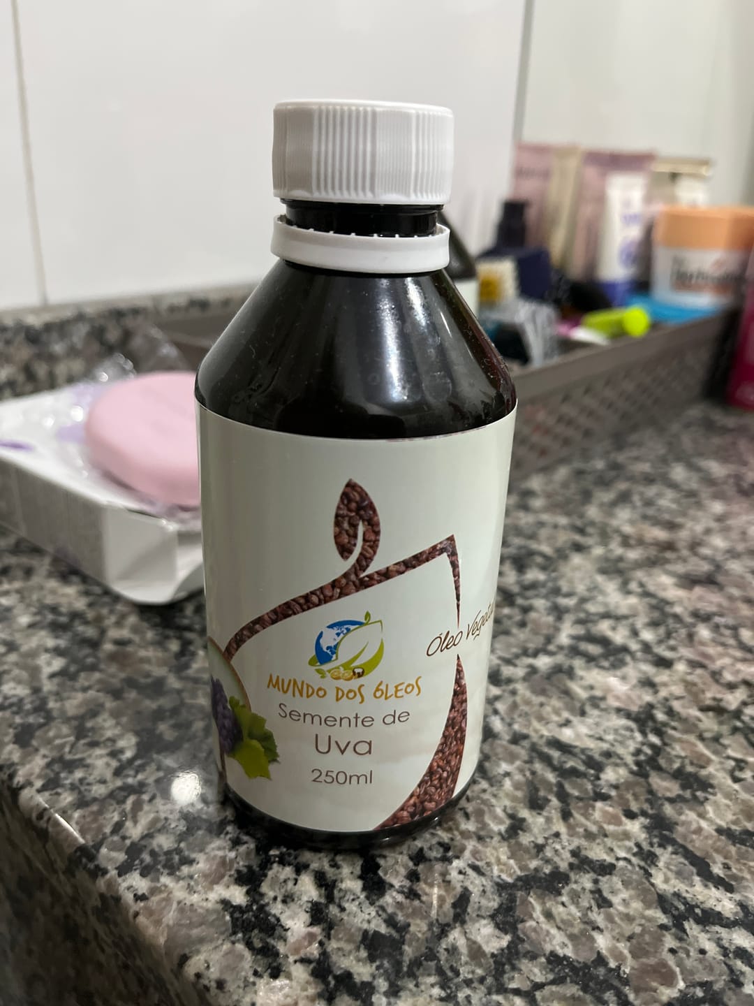 Customer photo review of Óleo de Semente de Uva