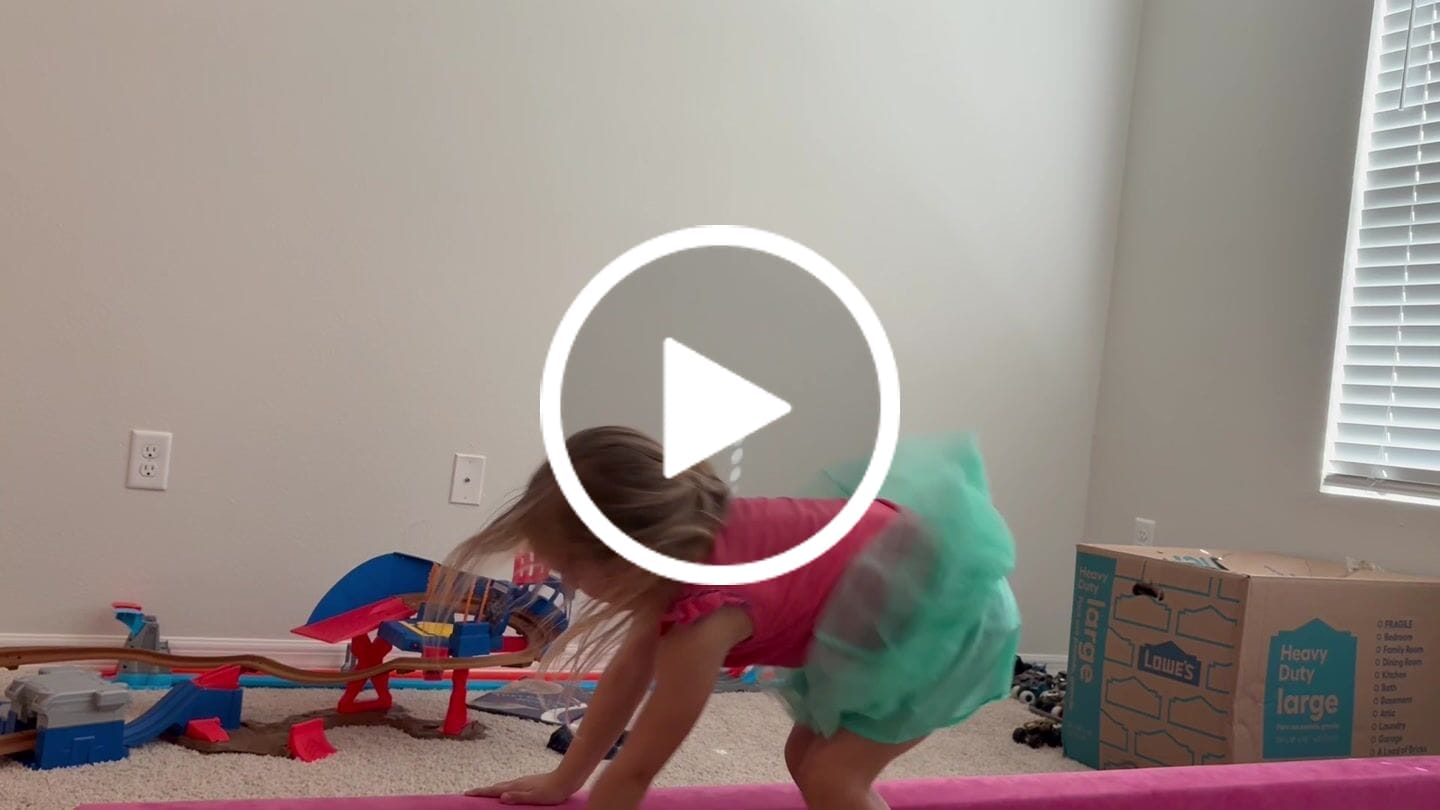 Customer video review of 8Ft Adjustable Gymnastics Beam