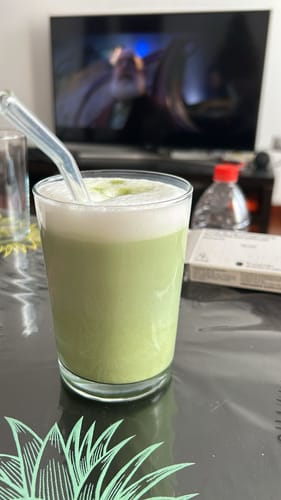 Customer photo review of Té Matcha Premium 100% - (para 1 -3 meses)