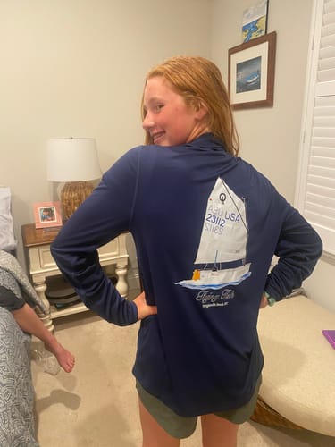 Customer photo review of Custom Digital Boat Artwork