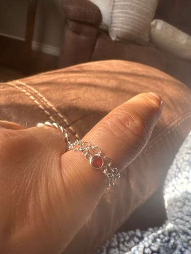 Customer photo review of Permanent jewelry gold filled