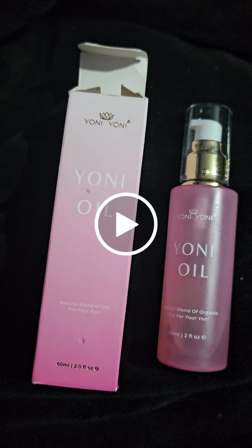 Customer video review of Yoni Oil
