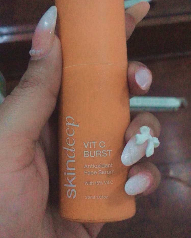 Customer photo review of Vit C BURST - Antioxidant Face Serum