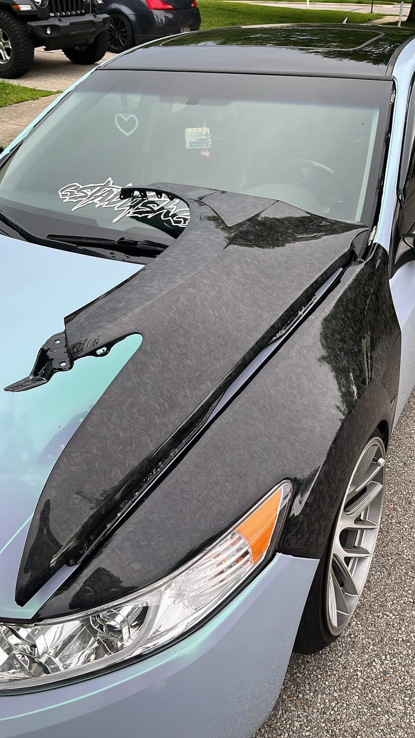 Customer photo review of 2009-2014 TSX  Vented carbon fiber fenders