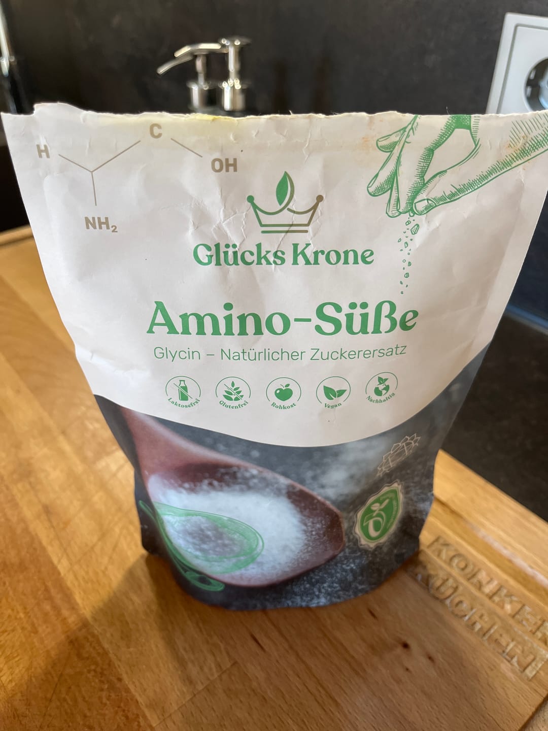 Customer photo review of Amino-Süße (L-Glycin) - 250g