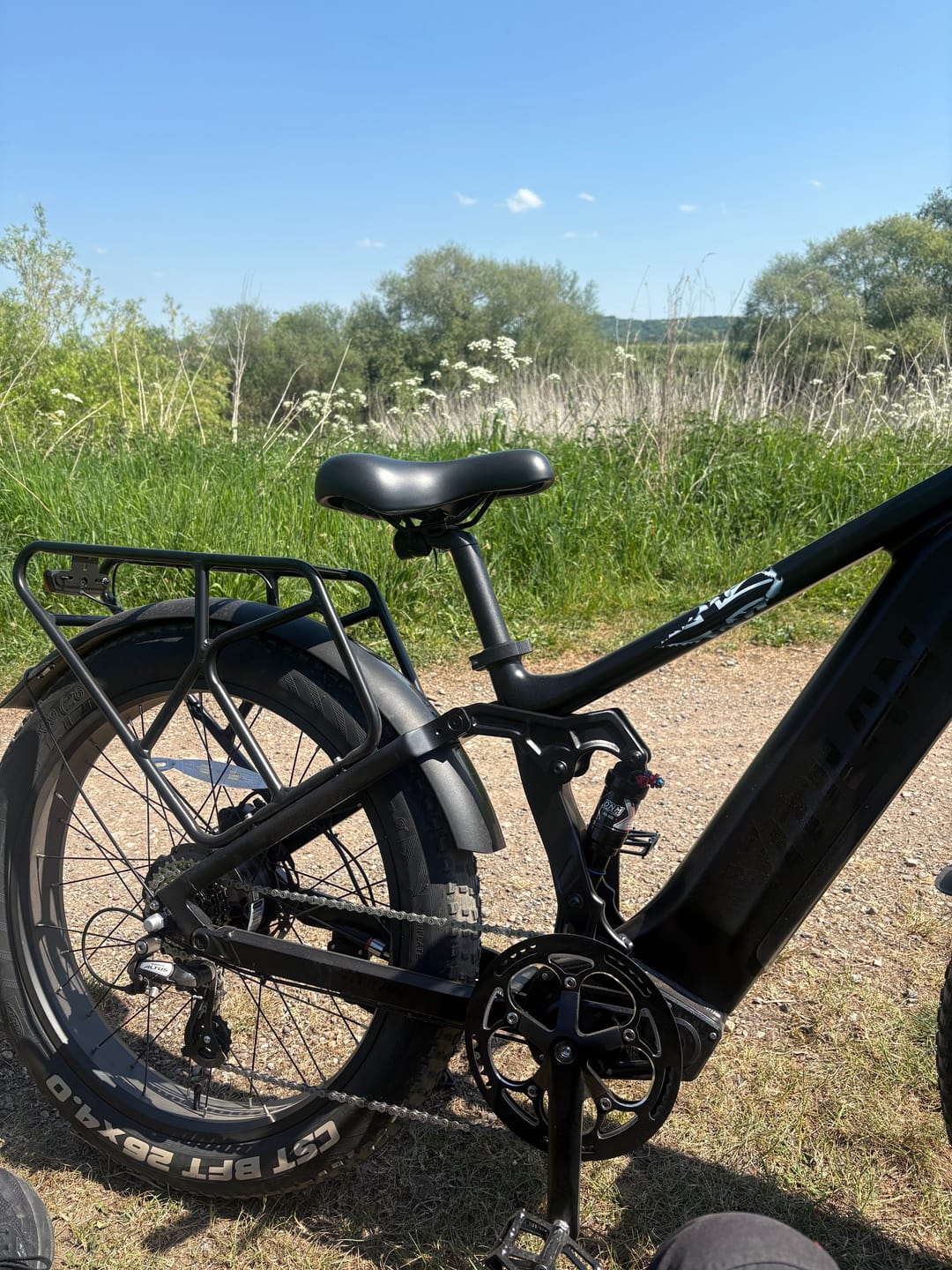 Customer photo review of T7 Full Suspension Mountain E-bike