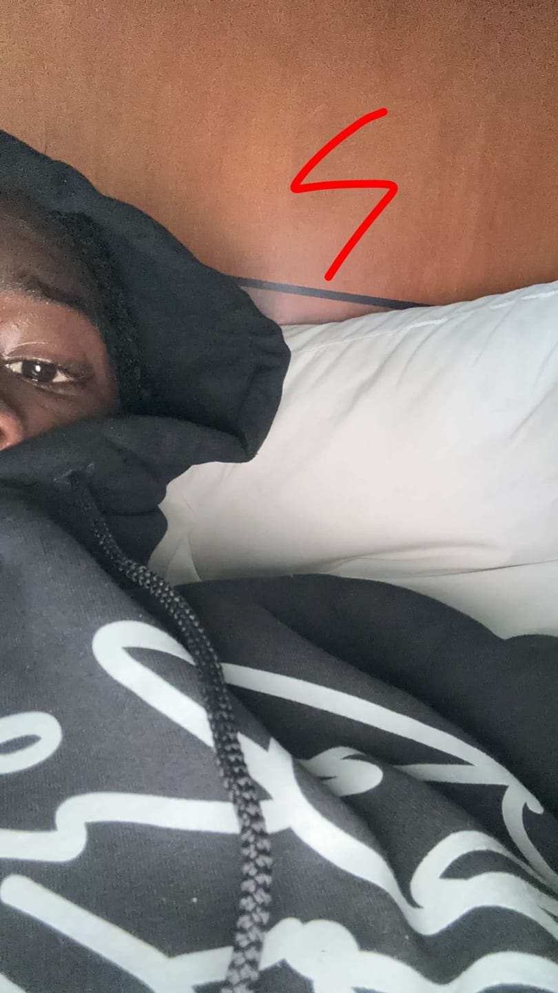 Customer photo review of Grind Hustle Execute - Black Hoodie Sweatshirt