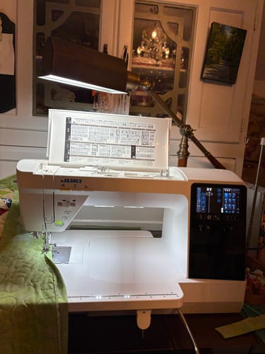 Customer photo review of Juki Kirei HZL-NX7 Computerized Sewing and Quilting Machine