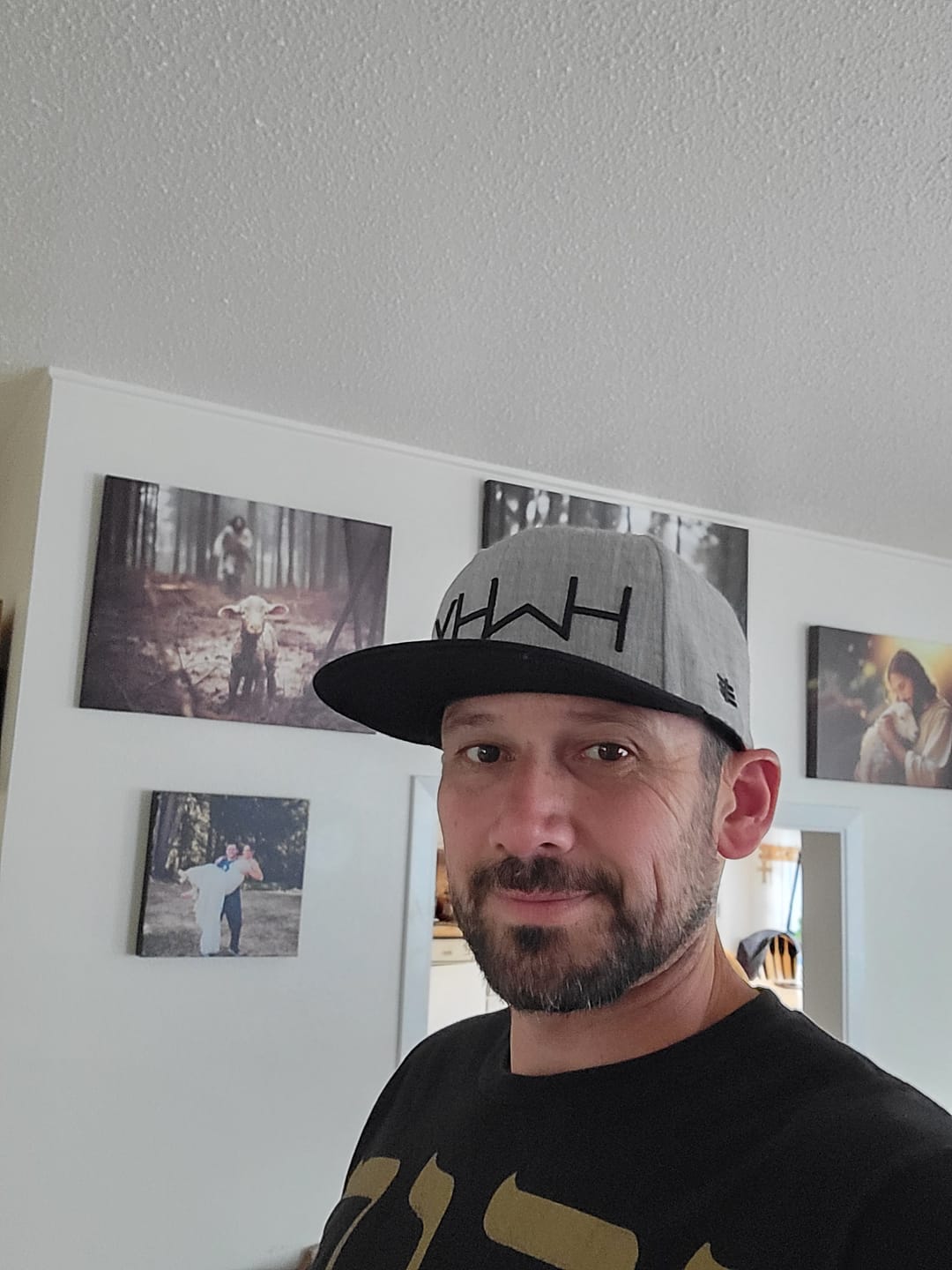 Customer photo review of YHWH - Heather Gray SB (Product of Grace Series)