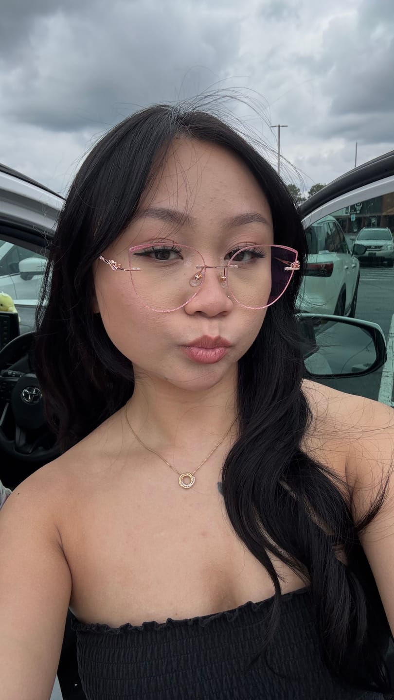 Customer photo review of Nina Eyeglasses