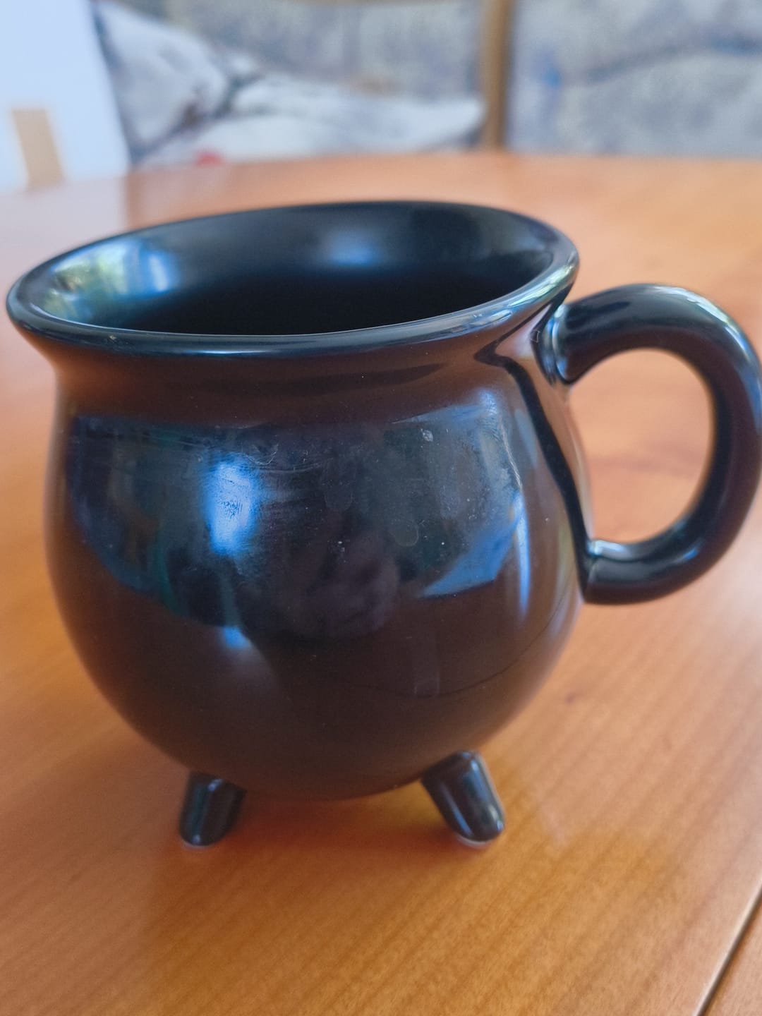 Customer photo review of Schwarze Kessel Tasse